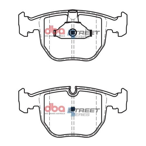 DBA DB1409SS Street Series Brake Pad Set Front
