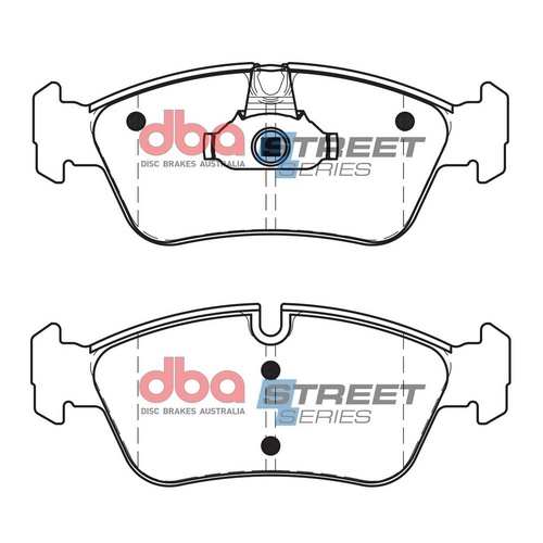 DBA DB1414SS Street Series Brake Pad Set Front