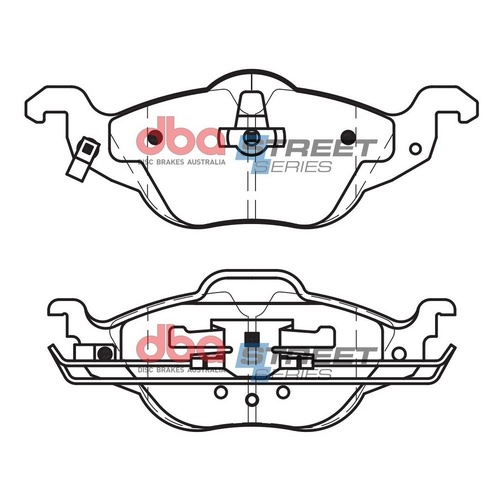DBA DB1424SS Street Series Brake Pad Set Front