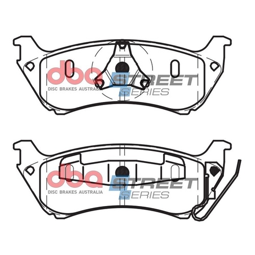 DBA DB1430SS Street Series Brake Pad Set Front