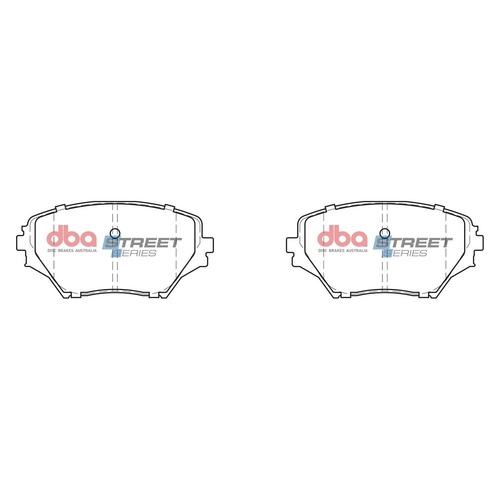 DBA DB1432SS Street Series Brake Pad Set Front