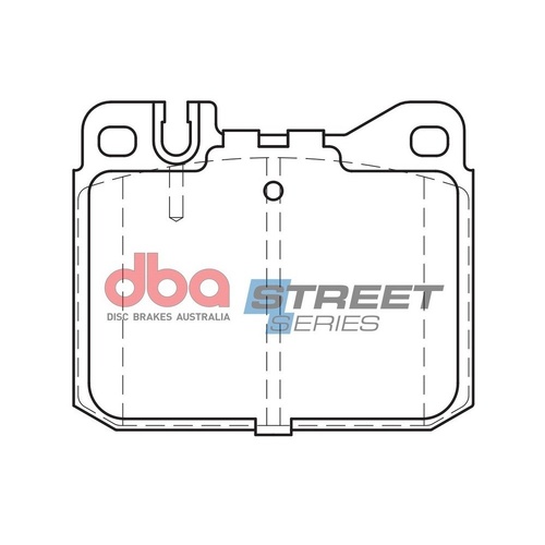 DBA DB143SS Street Series Brake Pad Set Front