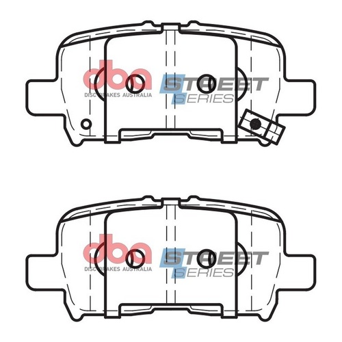 DBA DB1440SS Street Series Brake Pad Set Rear