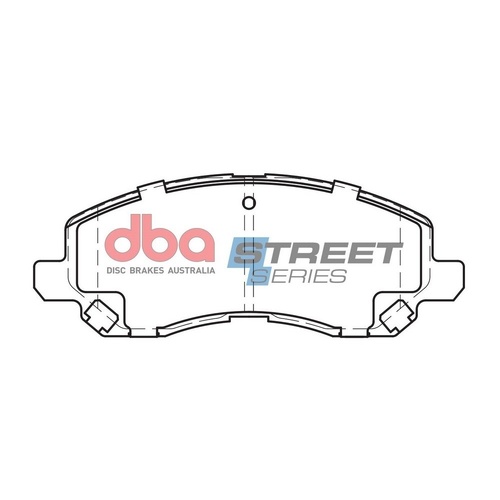 DBA DB1441SS Street Series Brake Pad Set Front