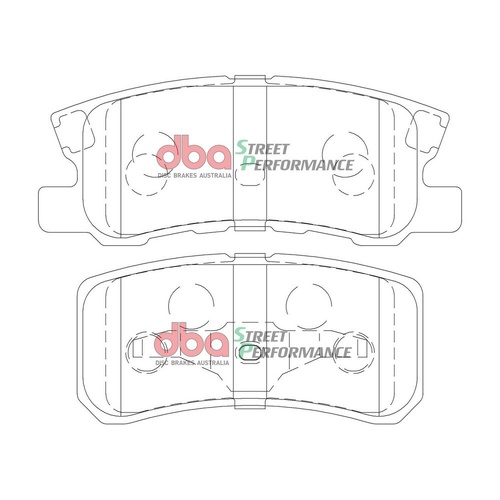 DBA DB1464SP Street Performance Brake Pad Set Rear