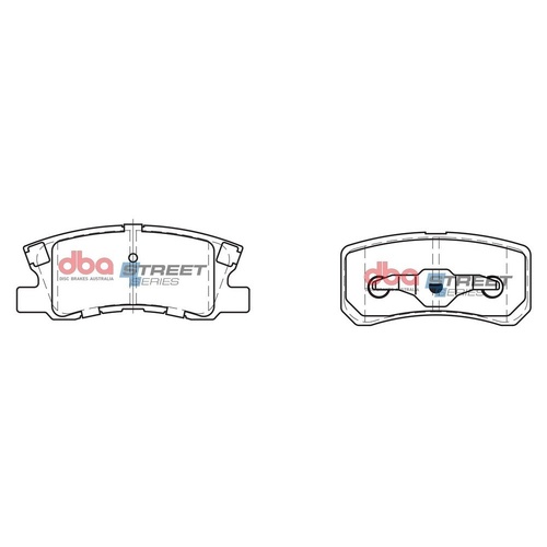 DBA DB1464SS Street Series Brake Pad Set Rear