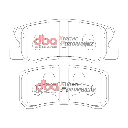 DBA DB1464XP Xtreme Performance Brake Pad Set Rear