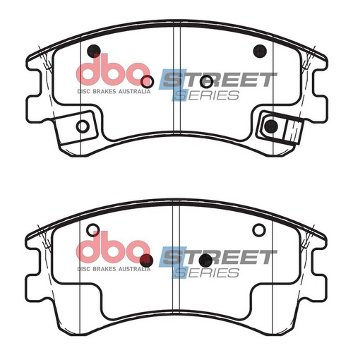 DBA DB1484SS Street Series Brake Pad Set Front