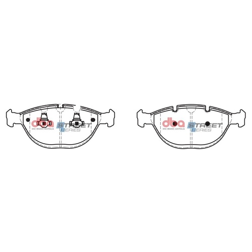 DBA DB1495SS Street Series Brake Pad Set Front