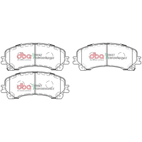 DBA DB15000SP Street Performance Brake Pad Set Front