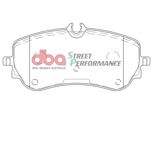DBA DB15002SP Street Performance Brake Pad Set Rear