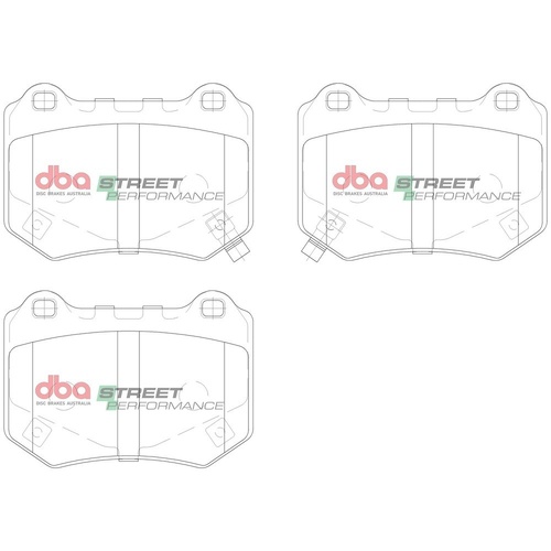 DBA DB15007SP Street Performance Brake Pad Set Rear