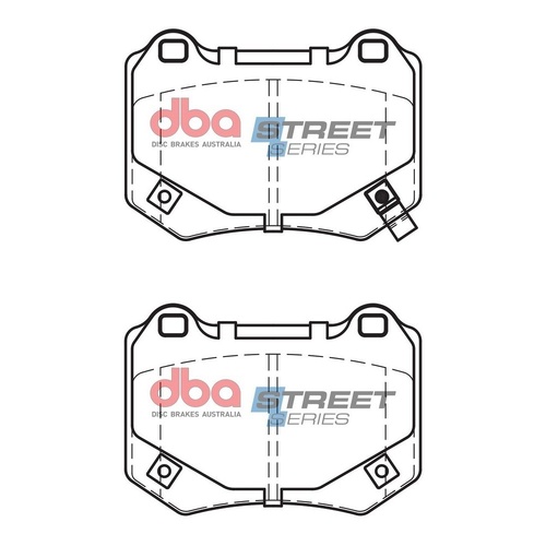 DBA DB15007SS Street Series Brake Pad Set Rear