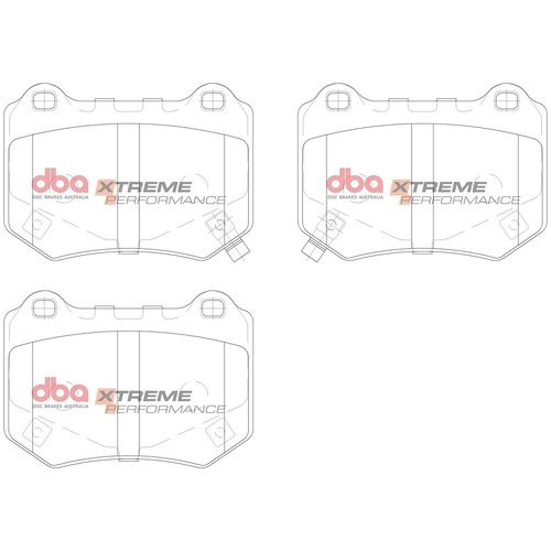 DBA DB15007XP Xtreme Performance Brake Pad Set Rear