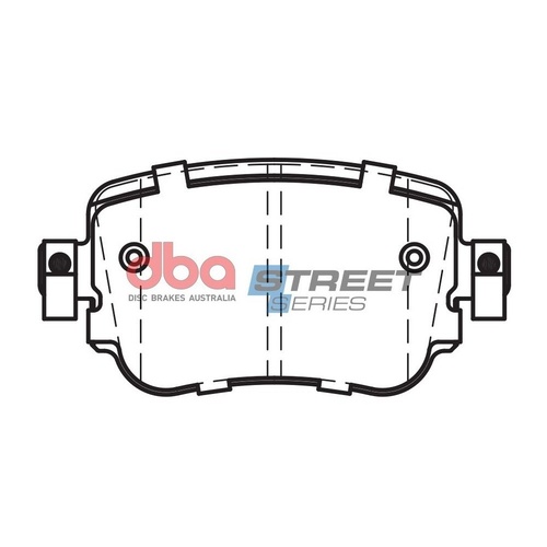 DBA DB15009SS Street Series Brake Pad Set Rear