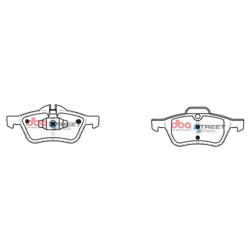 DBA DB1500SS Street Series Brake Pad Set Front