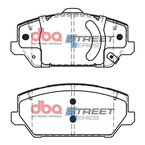 DBA DB15012SS Street Series Brake Pad Set Front