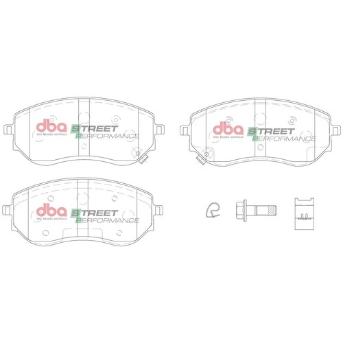 DBA DB15014SP Street Performance Brake Pad Set Front