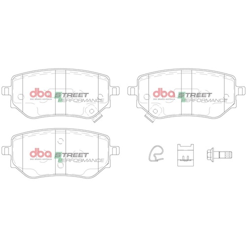 DBA DB15015SP Street Performance Brake Pad Set Rear
