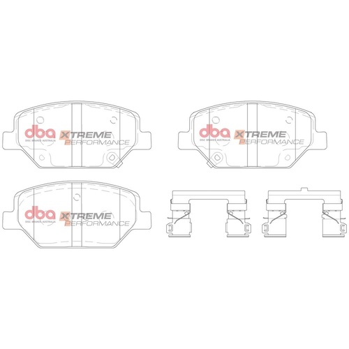 DBA DB15017XP Xtreme Performance Brake Pad Set Front