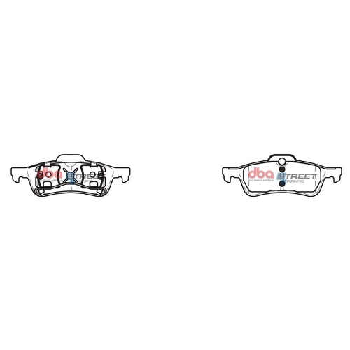 DBA DB1501SS Street Series Brake Pad Set Rear