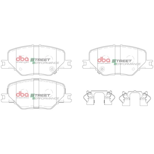 DBA DB15020SP Street Performance Brake Pad Set Front