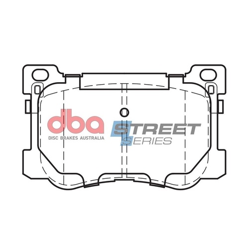 DBA DB15021SS Street Series Brake Pad Set Front