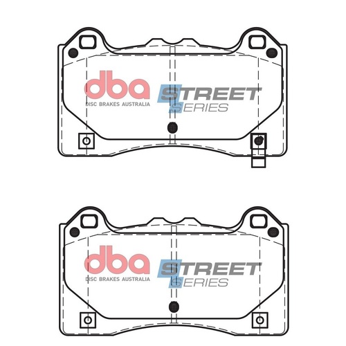 DBA DB15025SS Street Series Brake Pad Set Front