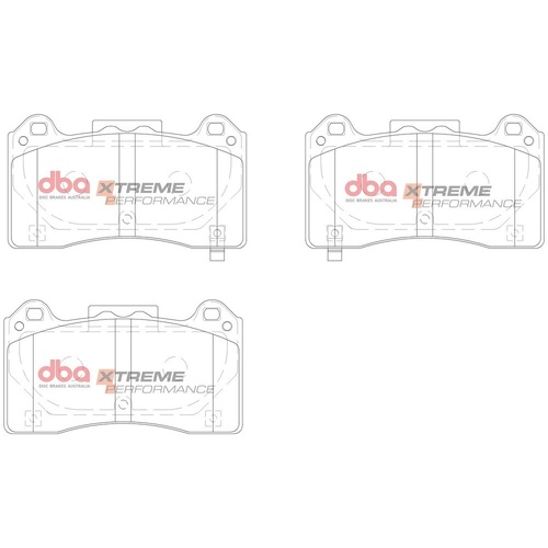 DBA DB15025XP Xtreme Performance Brake Pad Set Front