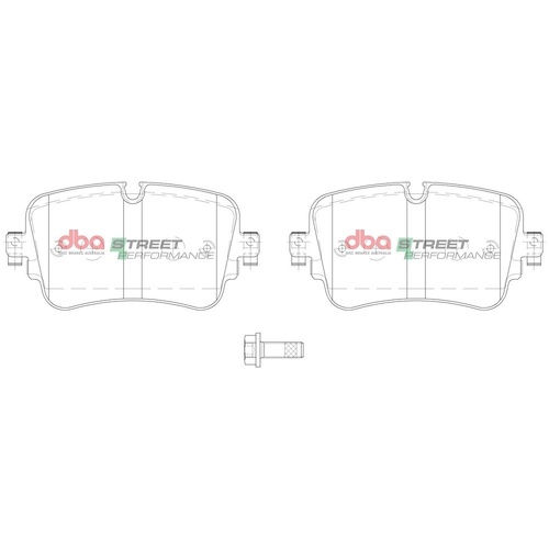 DBA DB15031SP Street Performance Brake Pad Set Rear