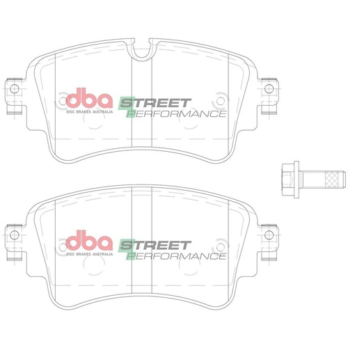 DBA DB15032SP Street Performance Brake Pad Set Rear