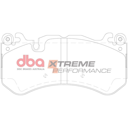 DBA DB15033XP Xtreme Performance Brake Pad Set Front