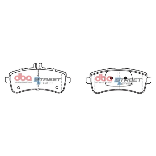 DBA DB15034SS Street Series Brake Pad Set Rear