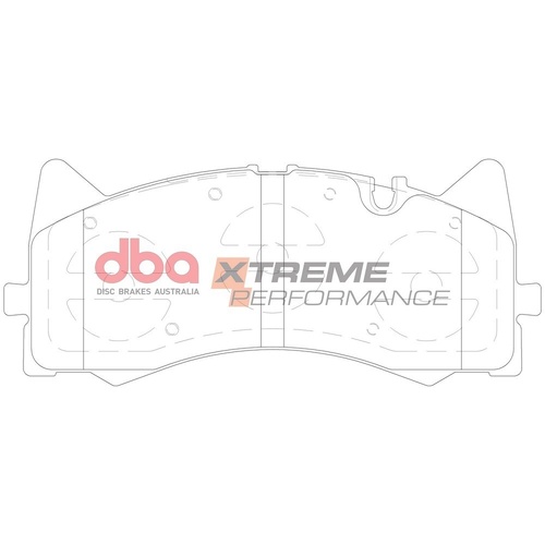 DBA DB15035XP Xtreme Performance Brake Pad Set Front