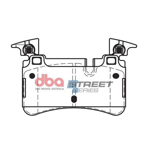DBA DB15037SS Street Series Brake Pad Set Rear