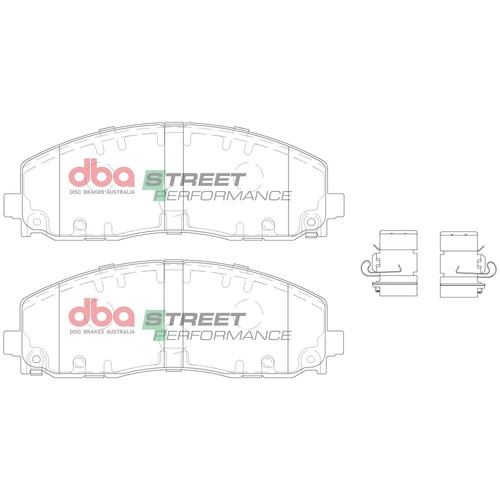 DBA DB15038SP Street Performance Brake Pad Set Front
