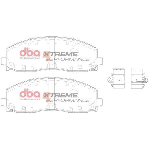 DBA DB15038XP Xtreme Performance Brake Pad Set Front