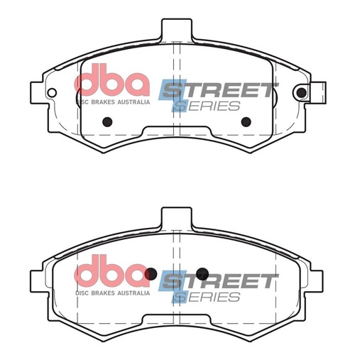 DBA DB1503SS Street Series Brake Pad Set Front