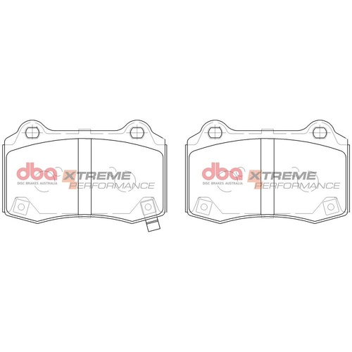 DBA DB15041XP Xtreme Performance Brake Pad Set Rear