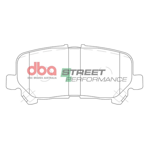 DBA DB15052SP Street Performance Brake Pad Set Rear