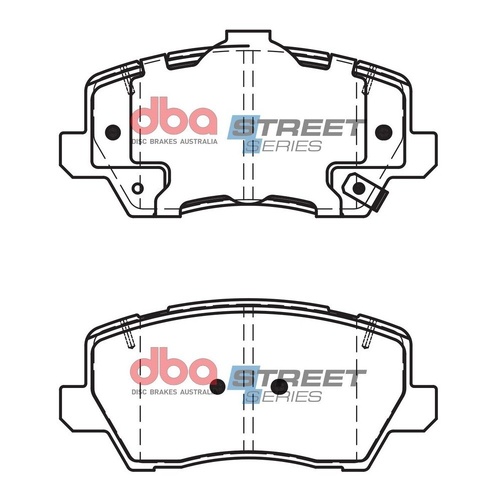 DBA DB15056SS Street Series Brake Pad Set Front