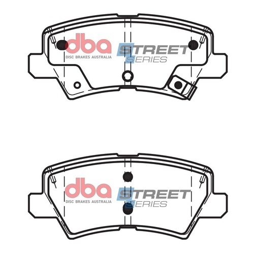 DBA DB15057SS Street Series Brake Pad Set Rear