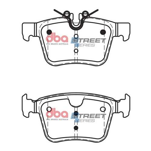 DBA DB15059SS Street Series Brake Pad Set Rear