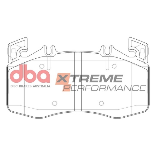 DBA DB15081XP Xtreme Performance Brake Pad Set Front