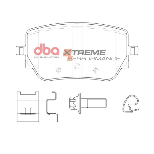 DBA DB15082XP Xtreme Performance Brake Pad Set Rear
