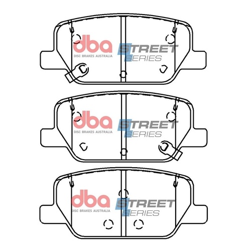 DBA DB15090SS Street Series Brake Pad Set Rear