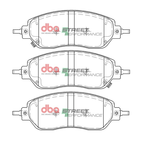 DBA DB15093SP Street Performance Brake Pad Set Front