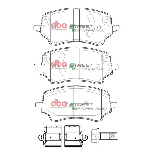 DBA DB15097SP Street Performance Brake Pad Set Front