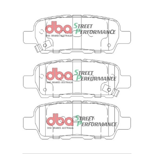 DBA DB1509SP Street Performance Brake Pad Set Rear