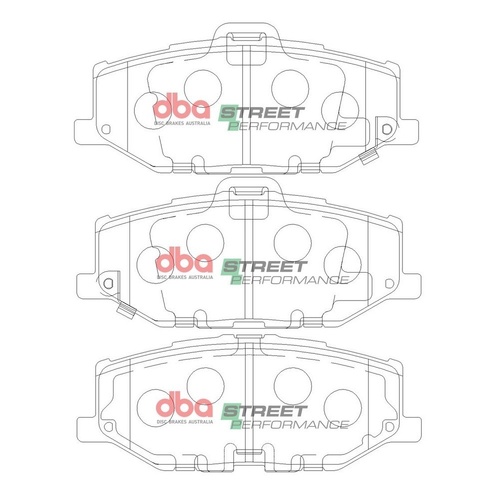DBA DB15100SP Street Performance Brake Pad Set Front